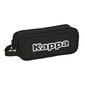 Kahe tõmblukuga Pinal Kappa Black (21 x 8 x 6 cm) цена и информация | Pinalid | kaup24.ee