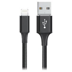 Универсальный кабель USB-MicroUSB Goms Чёрный 2 m цена и информация | Borofone 43757-uniw | kaup24.ee