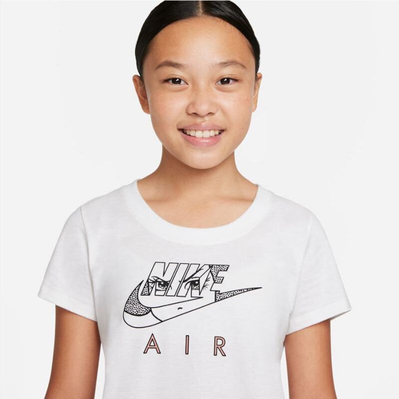 Tüdrukute T-särk Nike Tee Mascot Scoop Jr DQ4380 hind ja info | Tüdrukute särgid | kaup24.ee