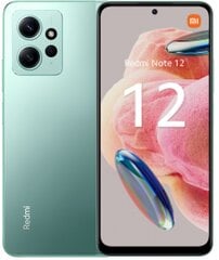 Xiaomi Redmi Note 12 4/128GB Mint Green цена и информация | Мобильные телефоны | kaup24.ee