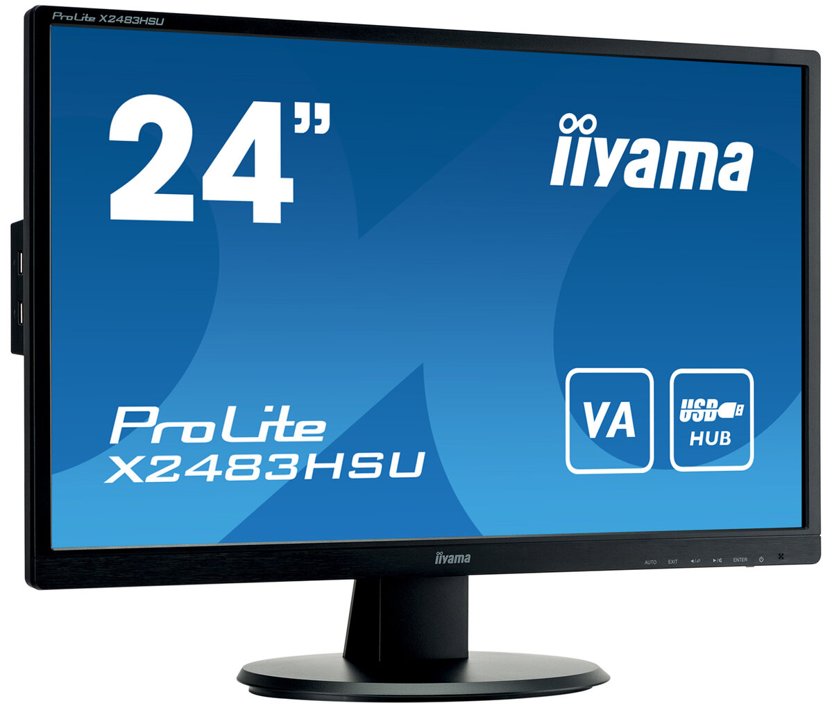 IIyama ProLite X2483HSU-B5 hind ja info | Monitorid | kaup24.ee