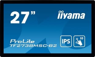 Iiyama TF2738MSC-B2, 27" цена и информация | Iiyama Мониторы, стойки для мониторов | kaup24.ee