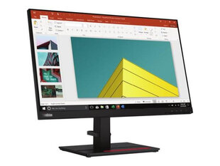 24" 2K Lenovo ThinkVision P24h-20 60.5 cm (23.8") 2560 x 1440 pixels Quad HD LED Black цена и информация | Мониторы | kaup24.ee