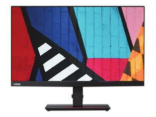 24" 2K Lenovo ThinkVision P24h-20 60.5 cm (23.8") 2560 x 1440 pixels Quad HD LED Black цена и информация | Мониторы | kaup24.ee