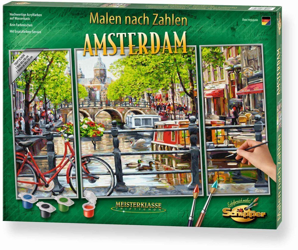 Maalimine numbrite järgi Schipper Amsterdam MNZ, 50 x 80 cm hind ja info | Maalid numbri järgi | kaup24.ee