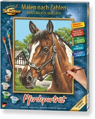 Maalimine numbrite järgi Schipper KIDS Horse Portrait MNZ, 24 x 30 cm цена и информация | Живопись по номерам | kaup24.ee