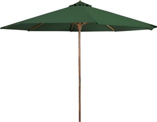 Складной уличный зонт Thaiti by Fieldmann, зеленый цвет цена и информация | Зонты, маркизы, стойки | kaup24.ee