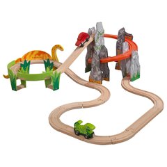 Mängurada KidKraft Adventure Track Dino World hind ja info | Poiste mänguasjad | kaup24.ee