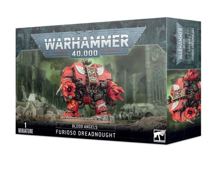 Blood Angels Furioso Dreadnought цена и информация | Liimitavad mudelid | kaup24.ee