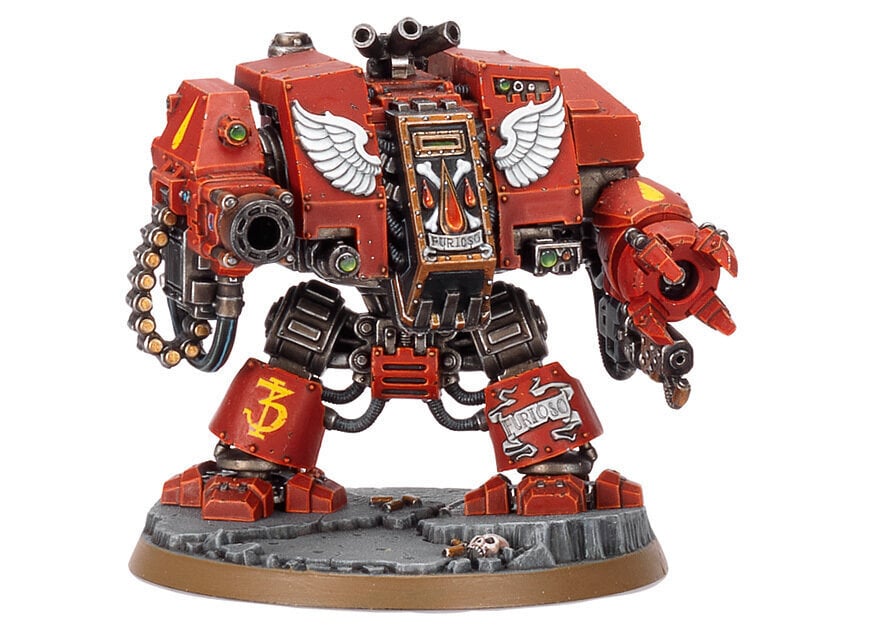 Blood Angels Furioso Dreadnought цена и информация | Liimitavad mudelid | kaup24.ee