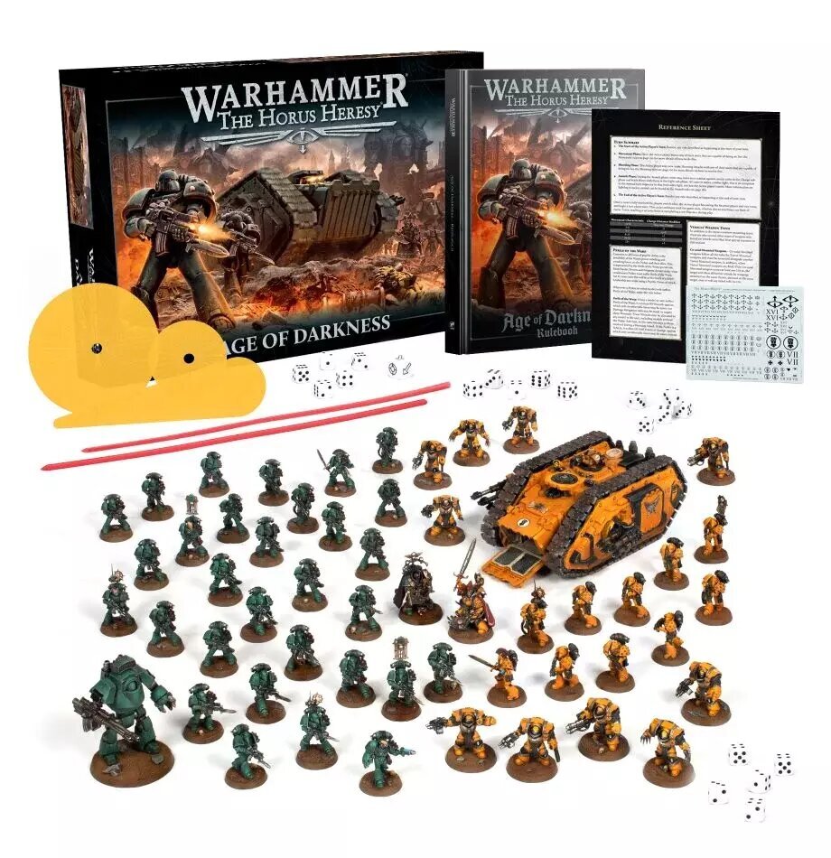 Warhammer: The Horus Heresy – Age of Darkness inglise keeles hind ja info | Liimitavad mudelid | kaup24.ee