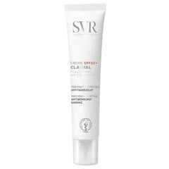 Näokreem SVR Clairial Spf50+, 40 ml hind ja info | Päikesekreemid | kaup24.ee