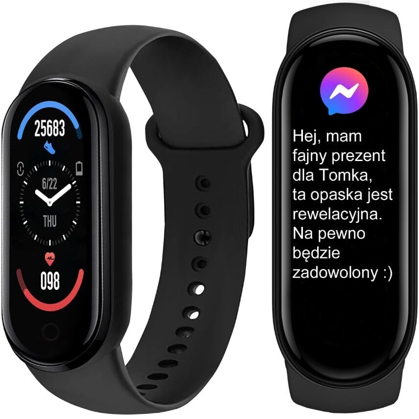 M7 Black hind ja info | Nutikellad (smartwatch) | kaup24.ee