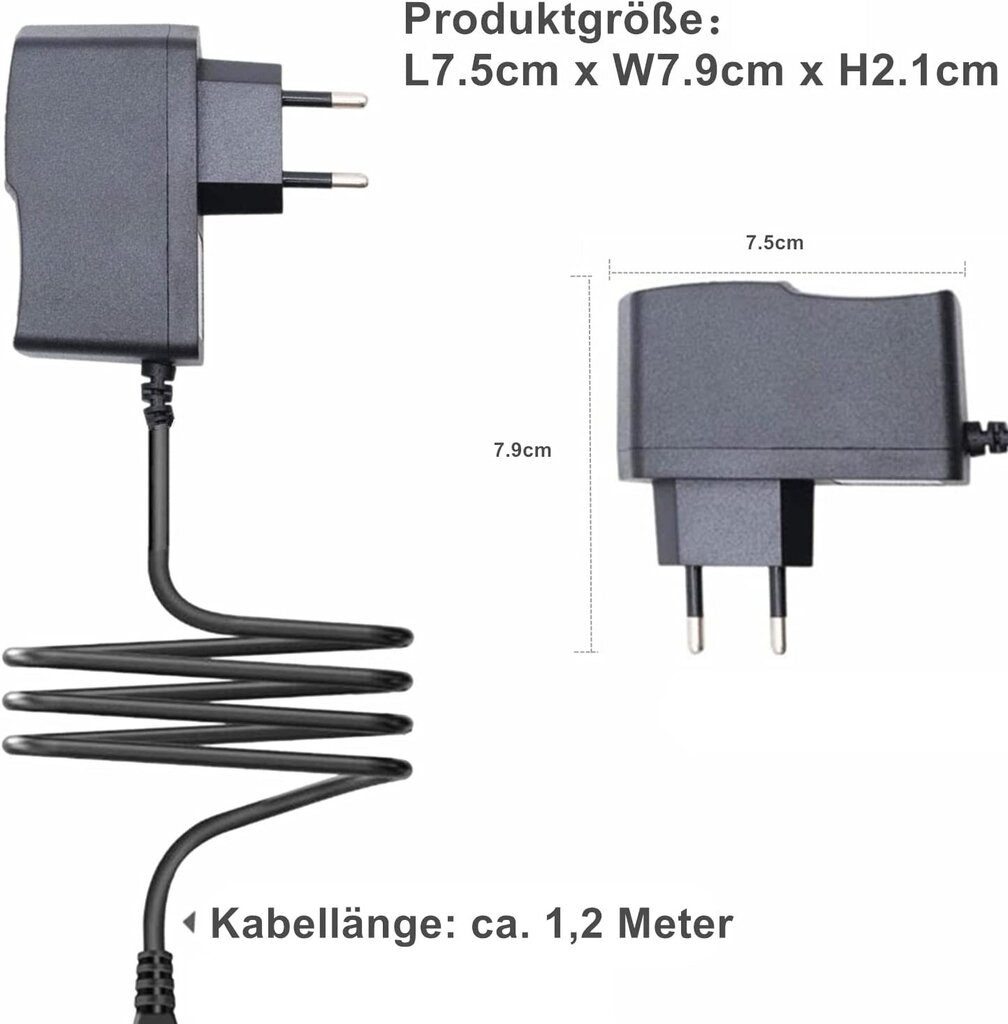 Universaalne laadimisadapter Zuokenzu, 8 kinnitust, 6V-2A hind ja info | Sülearvutite laadijad | kaup24.ee