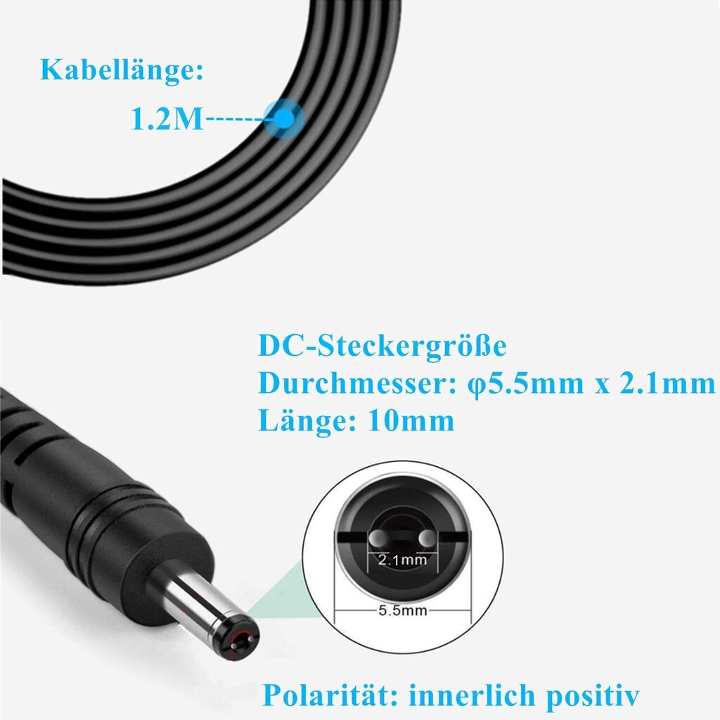 Universaalne laadimisadapter Zuokenzu, 8 kinnitust, 15V-1A hind ja info | Sülearvutite laadijad | kaup24.ee