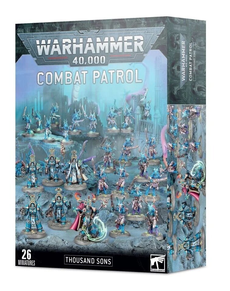 Warhammer 40000 Combat Patrol: Thousand Sons hind ja info | Liimitavad mudelid | kaup24.ee