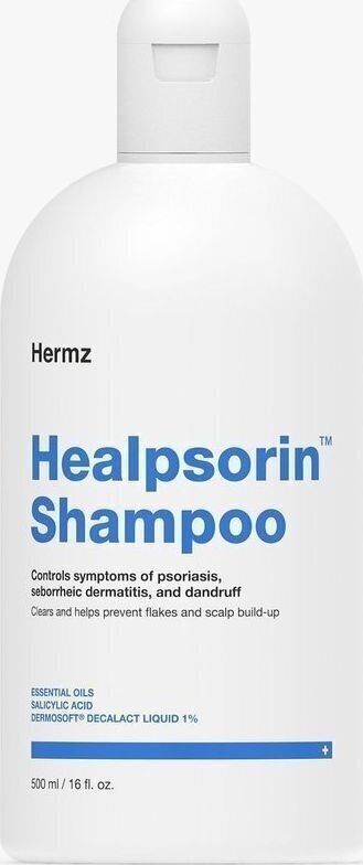 Juuksešampoon probleemsele peanahale Healpsorin Psoriasis Shampoo Salicylic Acid 2%, 500ml цена и информация | Šampoonid | kaup24.ee