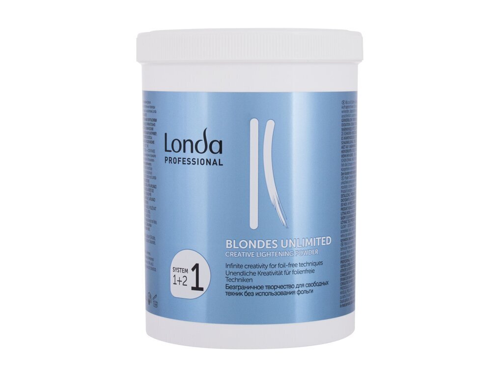 Londa Professional Blondes Unlimited Creative Lightening Powder - Hair color 400.0g hind ja info | Juuksevärvid | kaup24.ee