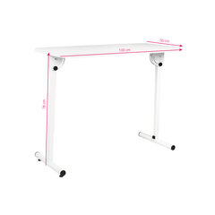 Kokkupandav maniküürilaud Mobile Desk Folding hind ja info | Ilusalongi mööbel | kaup24.ee