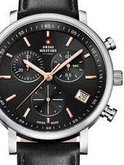 Chrono Swiss Military meeste käekell SM34058.06 цена и информация | Мужские часы | kaup24.ee