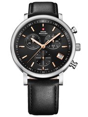 Chrono Swiss Military meeste käekell SM34058.06 цена и информация | Мужские часы | kaup24.ee