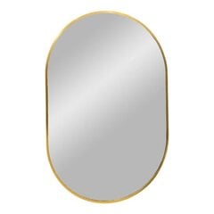 Зеркало Мадрид, золотистое цена и информация | Подвесные зеркала | kaup24.ee
