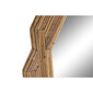 Seinapeegel DKD Home Decor Pruun Rotang (80 x 2 x 80 cm) hind ja info | Peeglid | kaup24.ee