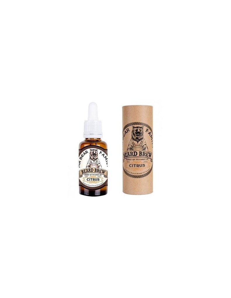 Habemeõli hr. Bear Beer Oil Citrus 30 ml hind ja info | Raseerimisvahendid | kaup24.ee