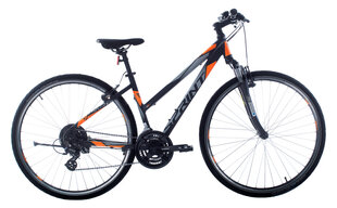 Велосипед 28 Sprint SINTERO LADY 48cm BLKMatt Gray/Orange BK21S10421 цена и информация | Велосипеды | kaup24.ee