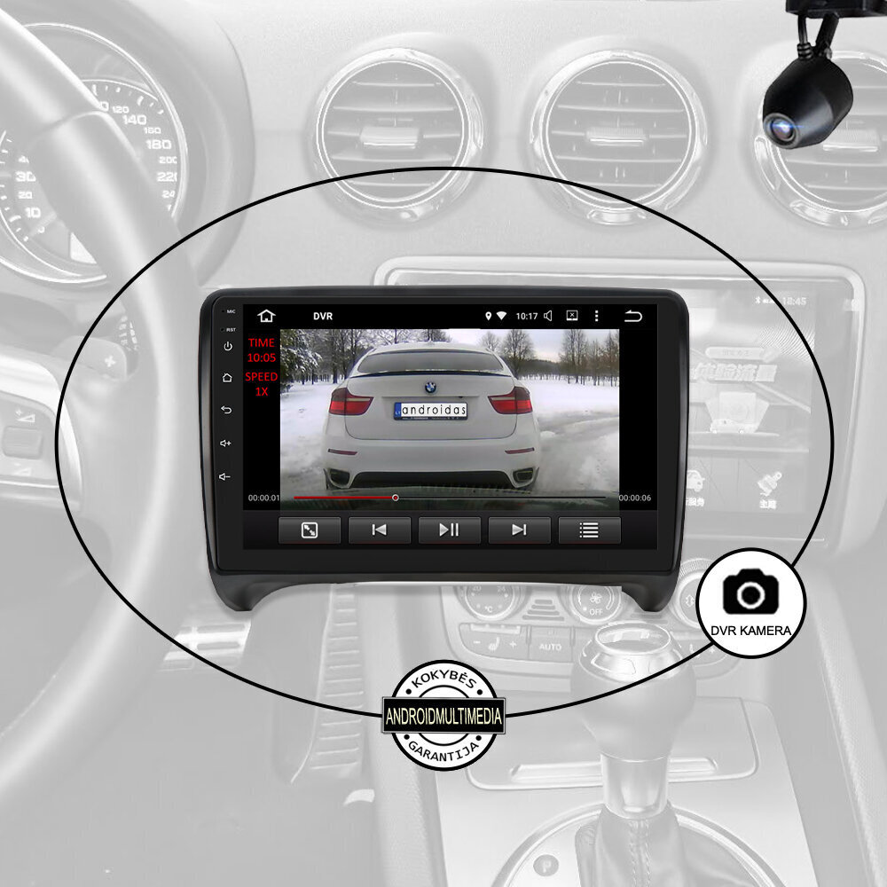 Audi TT 2008-14 Android-tahvelarvuti multimeedia hind ja info | Autoraadiod, multimeedia | kaup24.ee