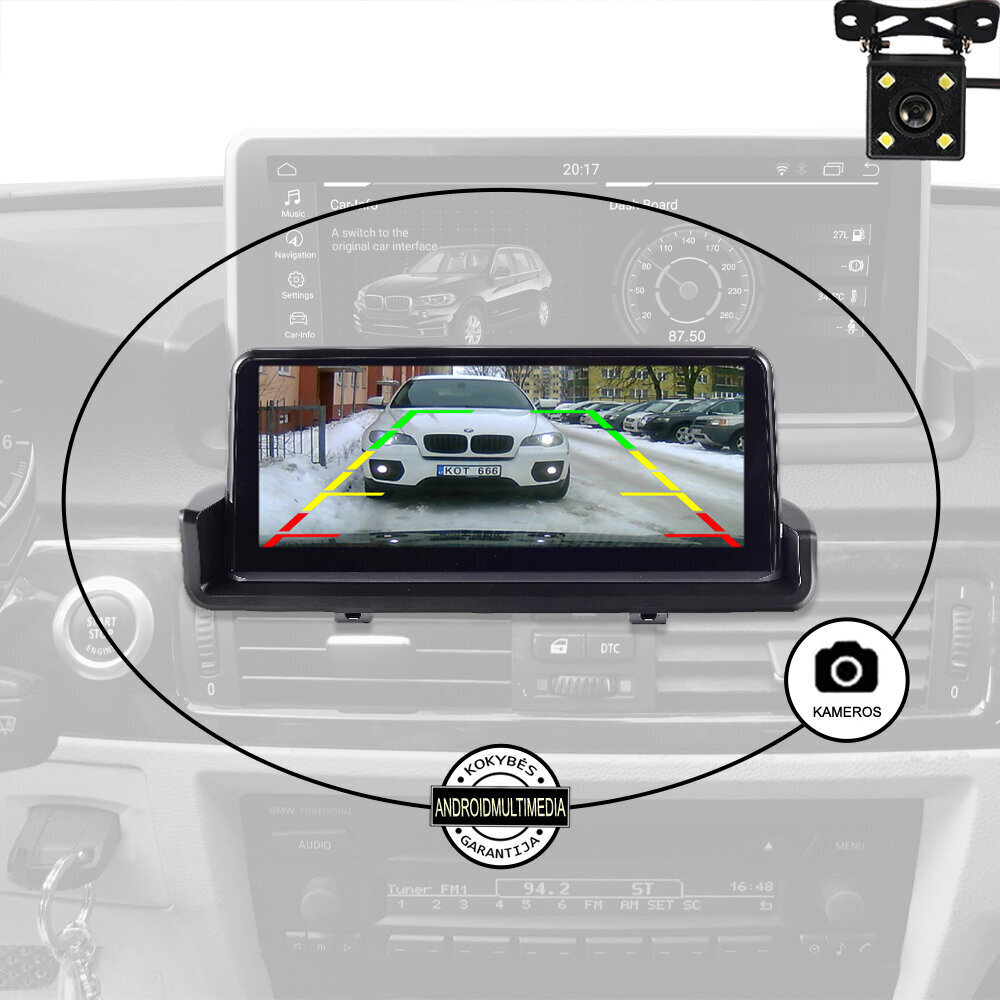 BMW 3 E90, E91 2004-13 Androidi Tahvelarvuti Multimeedia цена и информация | Autoraadiod, multimeedia | kaup24.ee