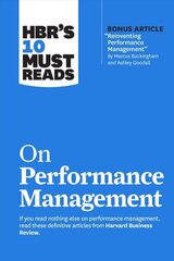 HBR's 10 Must Reads on Performance Management цена и информация | Книги по экономике | kaup24.ee