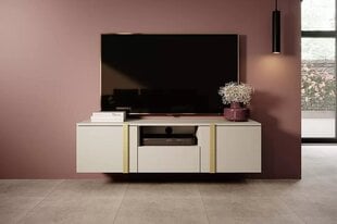 ТВ столик Bogart Verica 150, бежевый цвет цена и информация | Тумбы под телевизор | kaup24.ee