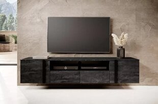 ТВ столик Bogart Verica 200, черный цвет цена и информация | Тумбы под телевизор | kaup24.ee