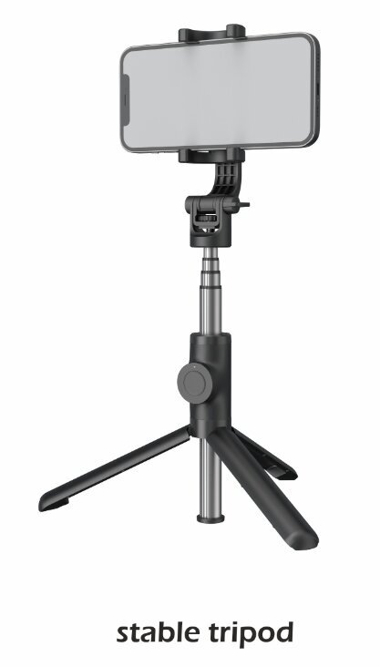 Swissten Bluetooth Selfie Stick Aluminum Tripod For Mobile Phones and GoPro With Remote Control hind ja info | Selfie sticks | kaup24.ee