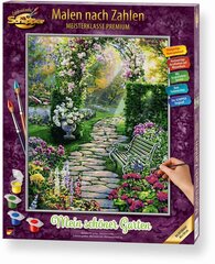 Картина по номерам Schipper Beautiful garden MNZ, 40 x 50 см цена и информация | Живопись по номерам | kaup24.ee