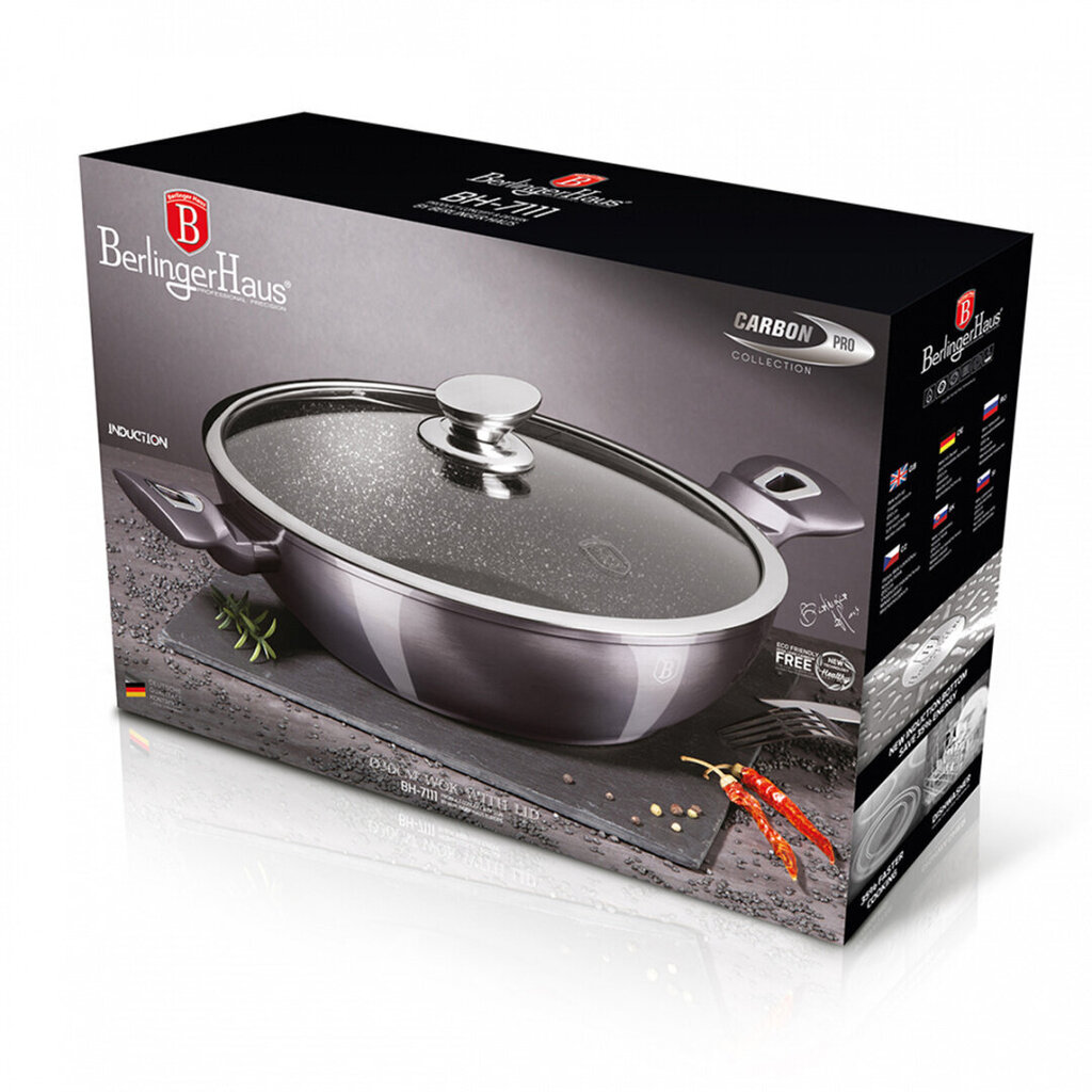 Lame wok 28cm Berlinger Haus BH-7111 цена и информация | Potid ja kiirkeedupotid | kaup24.ee