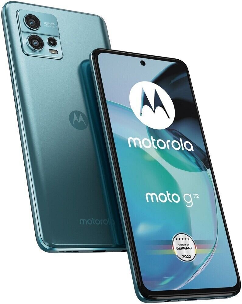 Motorola Moto G72 Dual SIM 6/128GB PAVG0013SE Blue hind ja info | Telefonid | kaup24.ee