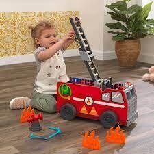 Tuletõrjeauto komplekt 2in1 Kidkraft Adventure Bound hind ja info | Poiste mänguasjad | kaup24.ee
