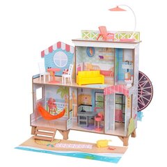 Пляжный домик для кукол Kidkraft Ferris Wheel Fun Beach House цена и информация | Игрушки для девочек | kaup24.ee