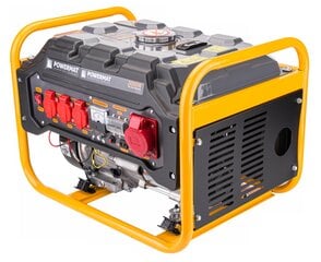 Bensiini elektrigeneraator Powermat 3000W цена и информация | Электрогенераторы | kaup24.ee