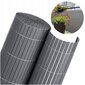 Rõdu/terrassi päikesekaitse - vari Plast PVC, 1,8 x 4 m hall hind ja info | Päikesevarjud, markiisid ja alused | kaup24.ee