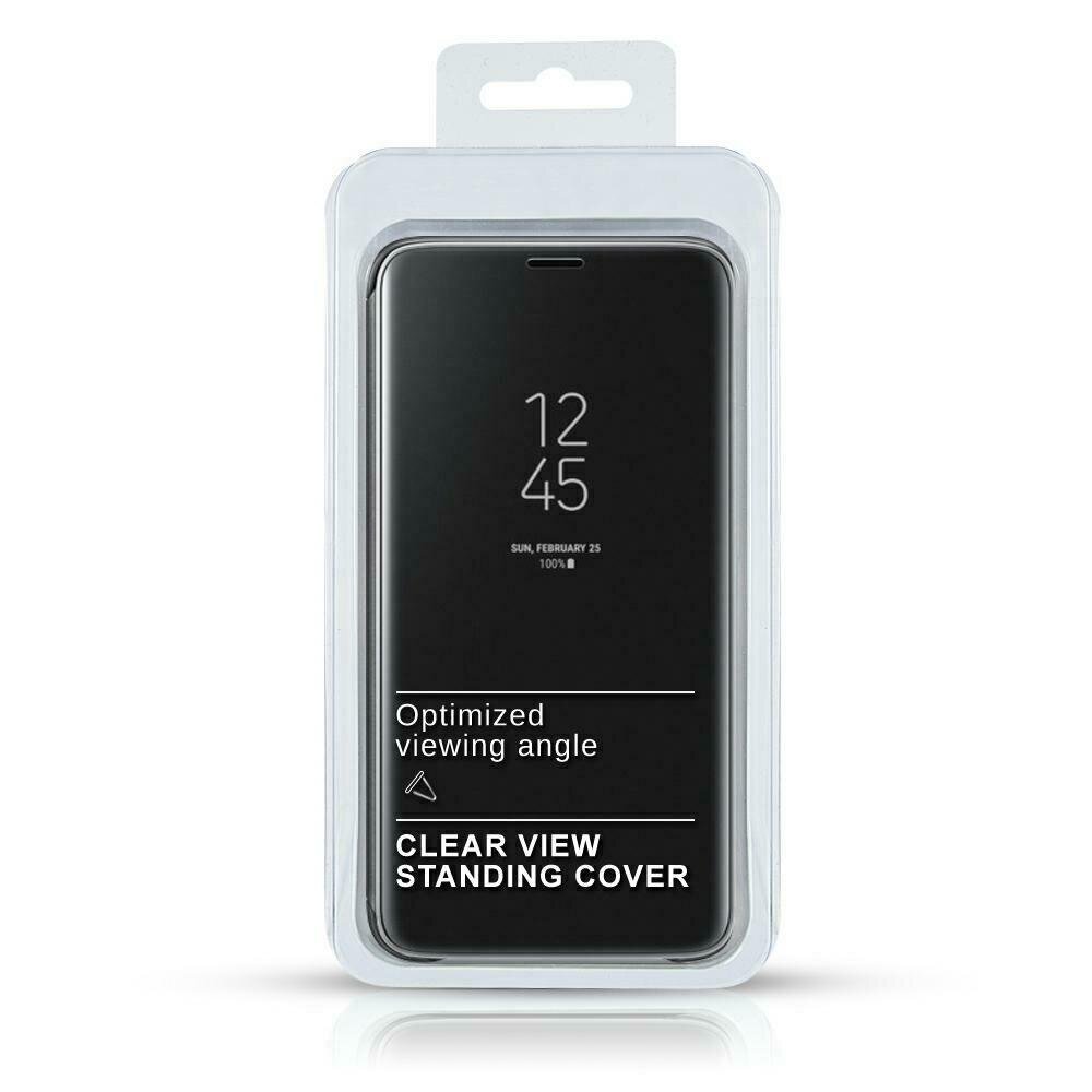 Clear view ümbris Huawei P40 Lite , must цена и информация | Telefoni kaaned, ümbrised | kaup24.ee