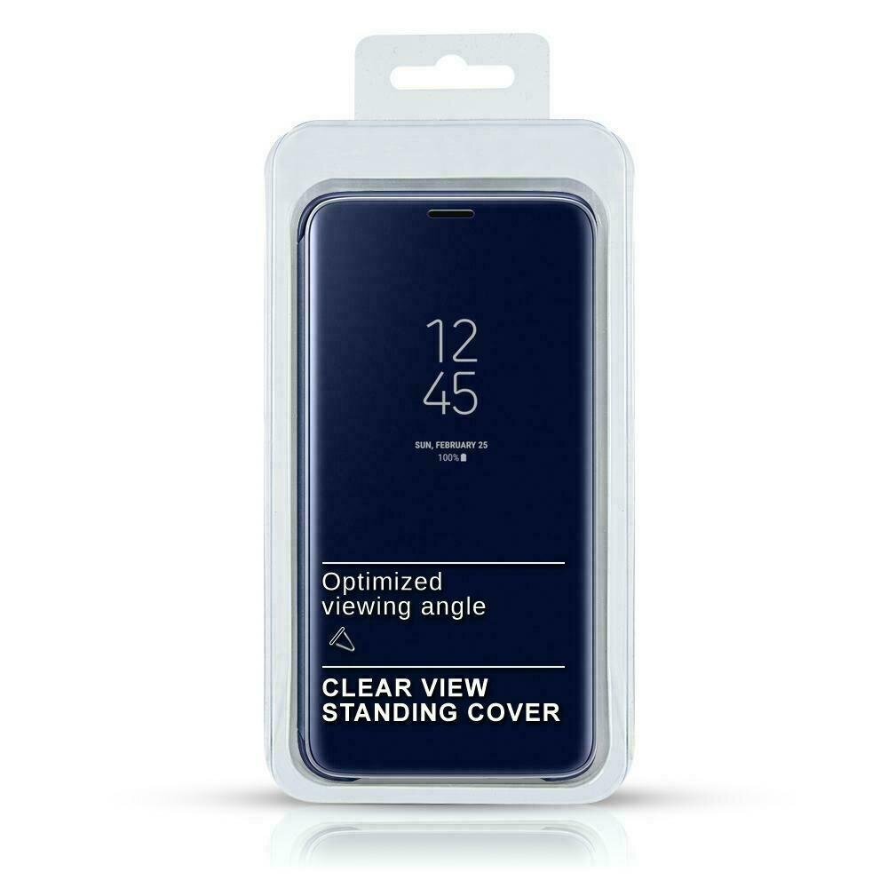 Clear view ümbris Iphone 12 Max 6,7", sinine hind ja info | Telefoni kaaned, ümbrised | kaup24.ee