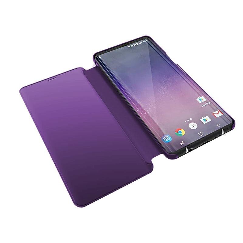 Clear view ümbris Iphone 12 Max 6,7", violetne цена и информация | Telefoni kaaned, ümbrised | kaup24.ee