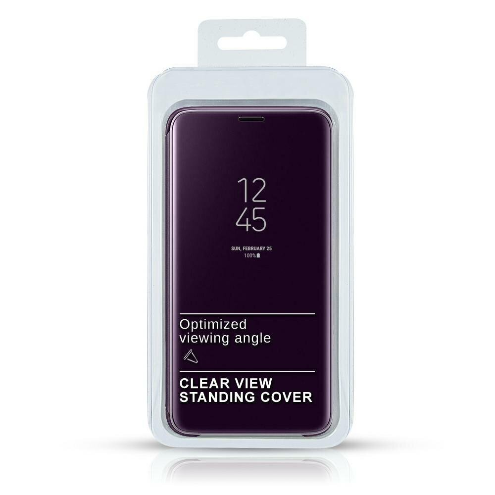 Clear view ümbris Iphone 12 Max 6,7", violetne цена и информация | Telefoni kaaned, ümbrised | kaup24.ee