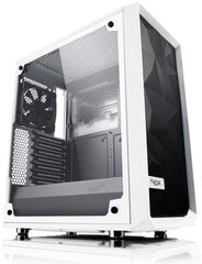 Корпус компьютера Fractal Design Meshify C TG, белый (FD-CA-MESH-C-WT-TGC) цена и информация | Корпус Cooler Master для ПК Elite 500 Midi | kaup24.ee