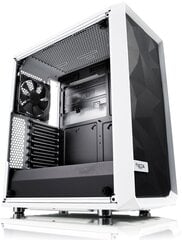 Корпус компьютера Fractal Design Meshify C TG, белый (FD-CA-MESH-C-WT-TGC) цена и информация | Корпус Cooler Master для ПК Elite 500 Midi | kaup24.ee