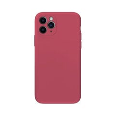 iPhone 11 Pro (5,8″) silikoonümbris – Camellia Red hind ja info | Telefoni kaaned, ümbrised | kaup24.ee