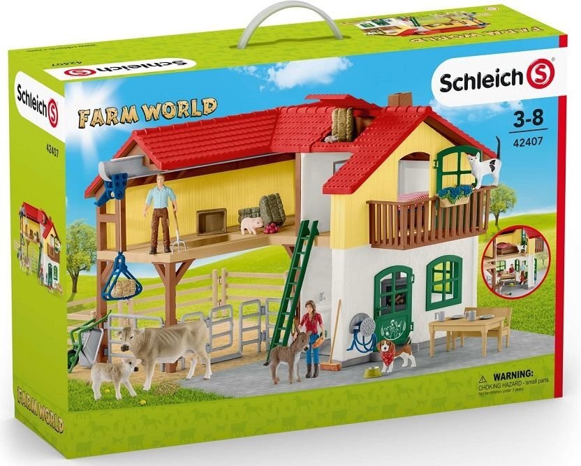 Kujukeste komplekt Schleich Farm maailm hind ja info | Poiste mänguasjad | kaup24.ee